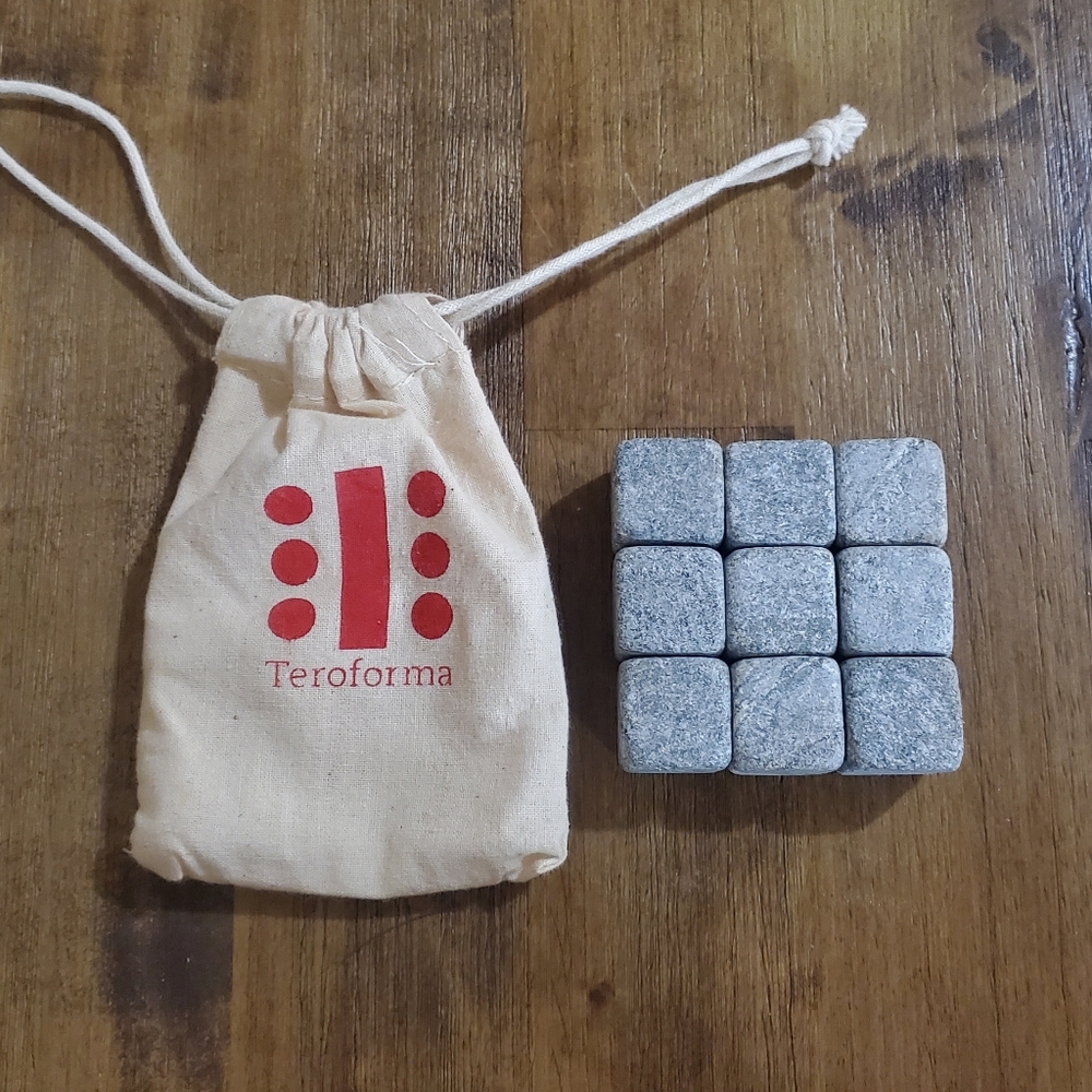 Teroforma Alcohol Chilling Stones Set - 9 Cubes